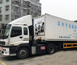 中港冷藏车物流,中港冷冻柜运输，香港冷冻柜