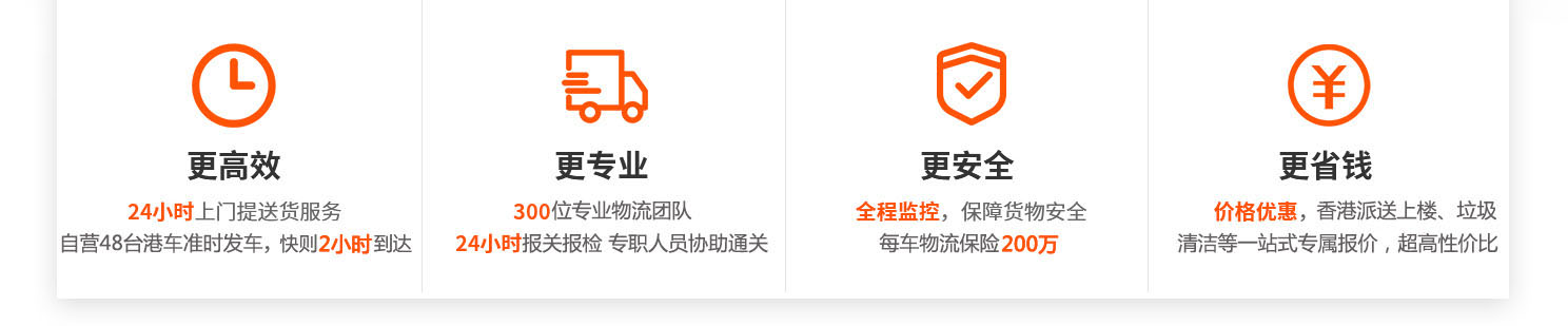 广州到香港物流专线常见问题解答，深圳东胜物流运输服务