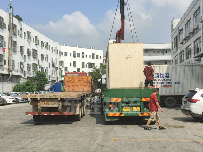 惠州到香港物流；惠州到香港货运公司；深圳东胜物流运输到香港案例图