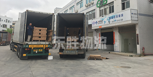 东莞发货到香港的物流公司，深圳东胜物流运输案例图