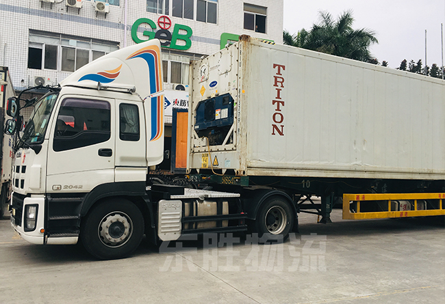 中港冷藏车,香港冷链物流,香港冷冻柜,到香港的冷链物流,香港冷链运输公司案例图