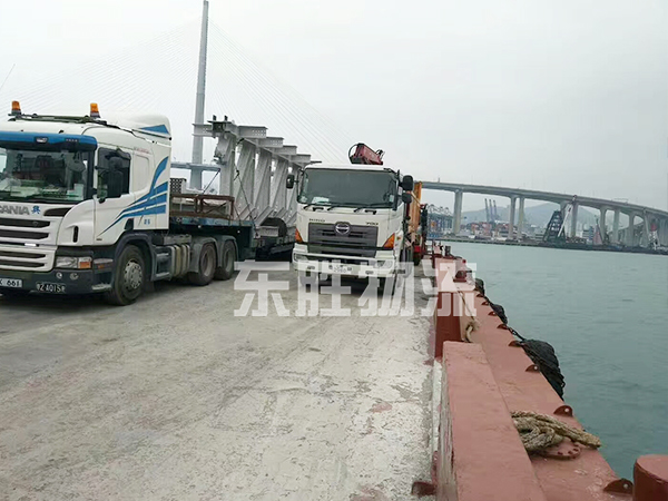 佛山到香港吨车拖车运输-中港吨车拖车运输案例--东胜物流案例
