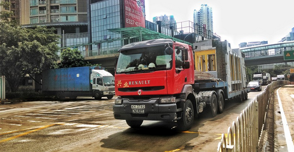 佛山到香港物流，佛山发货到香港运输案例图